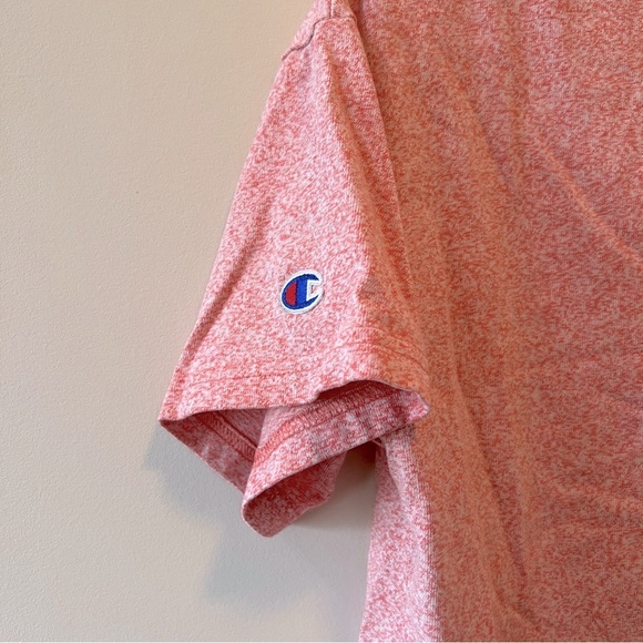 Champion Boxy Cropped Heathered Pink Tee - Picture 4 of 6